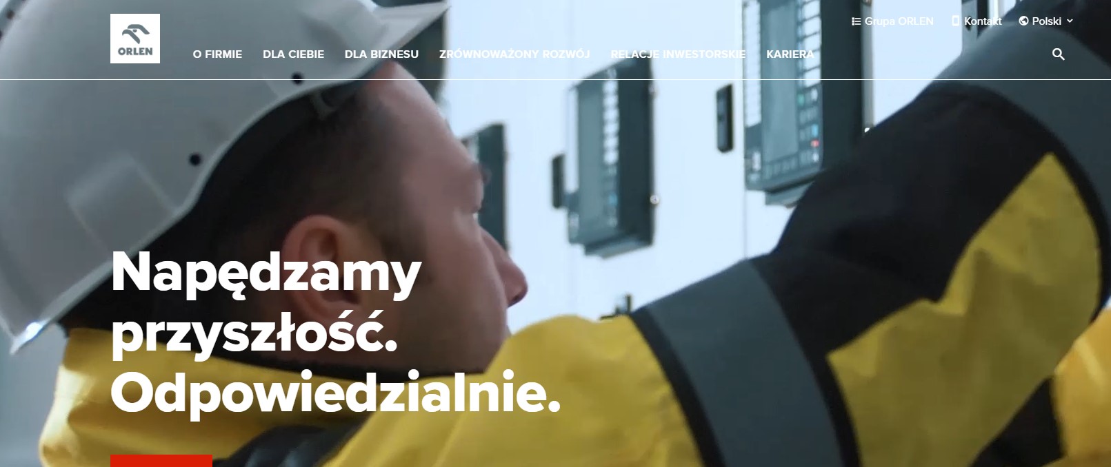 Screen strony Orlen