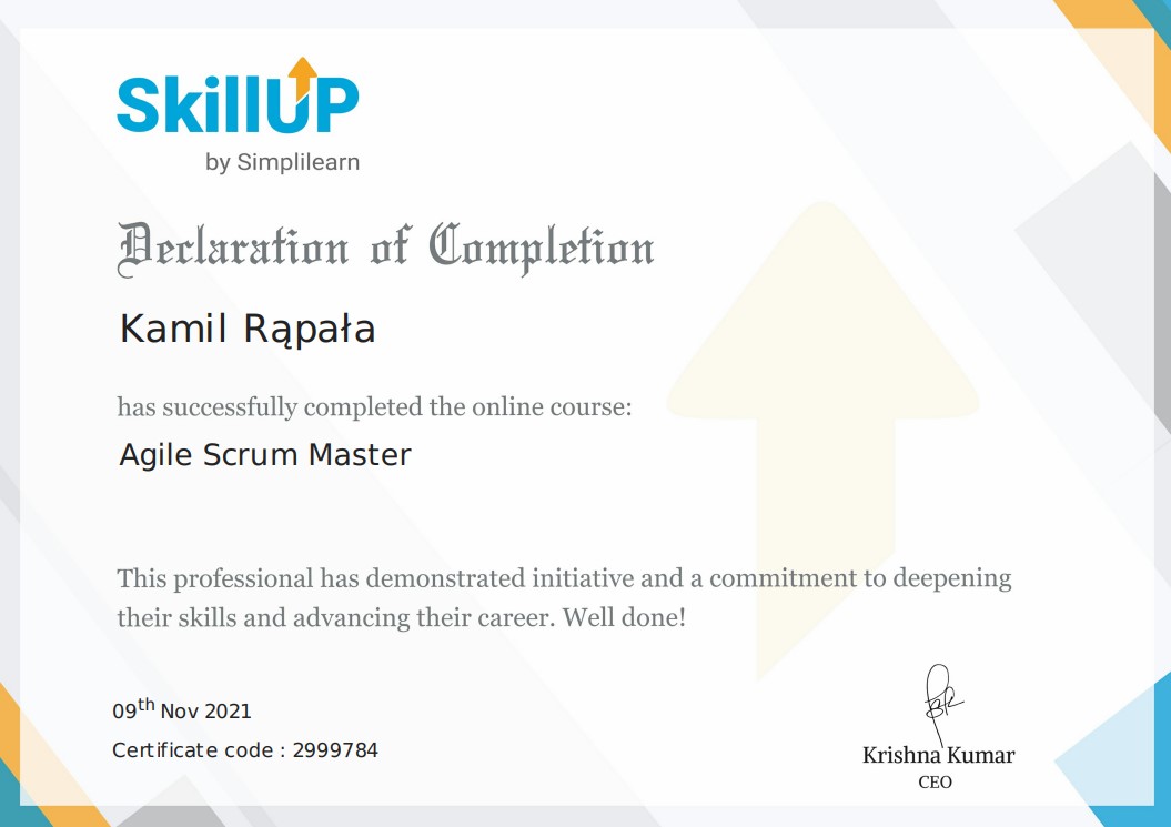 Agile Scrum Master